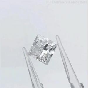 CVD Princess cut Lab Created Diamond Jewelry 1.65 Ct E Color VS1 Clarity
