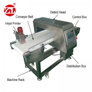 China Cake Meat Fish Metal Detector Machines , Metal Detector For Food Factory supplier