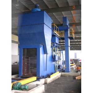 Industrial Steel shot blasting equipment for blasting of H beams , Angles and flat