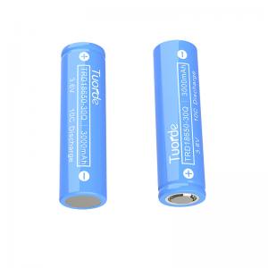 Li Ion High Discharge Lithium Battery 18650 3000mah Cylinder Rechargeable battery 10C Discharge