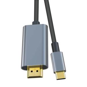 China 30HZ 4K Usb C To Hdmi Display Cable , Hdmi 1.4 To Usb Type C Cable 3m 2m 1m custom wholesale