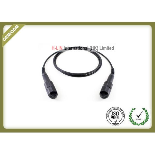 China Corde de correction blindée extérieure imperméable de l'Assemblée PDLC-DLC de câble à fibres optiques 7.0mm, 2 noyaux supplier