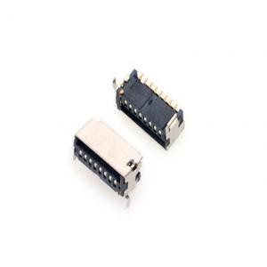 Short PIP Panel Mount Micro Sd Card Socket For Wifi Router