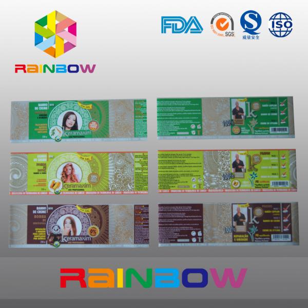 Custom Waterproof Printed PVC / PET Heat Shrink Sleeve Labels / Plastic Bottle