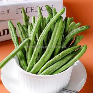 Healthy snack dehydrated fruits and vegetables vacuum fried kidney bean dried green peas