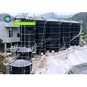 BSCI Anti - Adhesion Stainless Steel Bolted Tanks / Grain Storage Silos