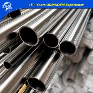 China Stainless Steel Sanitary Pipe for Pharmacy HDP-001 Round Bead Crushed Polished Welded supplier