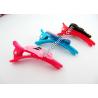 Professional cartoon Plastic Animal Teeth Bows Hair Clips with pvc cartoon shape