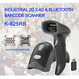 Wireless Bluetooth 1D 2D Barcode Scanner QR Barcode Reader With Dongle