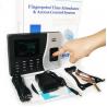 Backup Battery 2.4 Inch TFT Fingerprint Time Attendance System