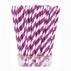 Reusable Bamboo Paper Drinking Straws For School Decoration