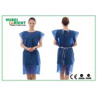 China CE ISO Approved Disposable Patient Gown Isolation Gown Medical Gown Surgical Gown Without Sleeves on sale
