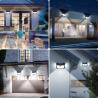 China Ultra-Bright Solar Motion Sensor Wall Light Waterproof LED Outdoor Lighting For Garden, Fence, Patio & Security wholesale