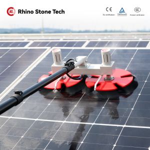 China Brushless Solar Panel Rotating Brush Eco Friendly Solar Cleaning Machine AC95V wholesale