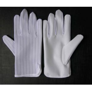 Anti Static Cotton ESD Hand Gloves For Electronics Safety Inspection