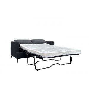 80cm Sofa Bed Grey Fabric Metal Leg Folding Sofa Bed Armchair Sleeper Fabric Lazy Sofas