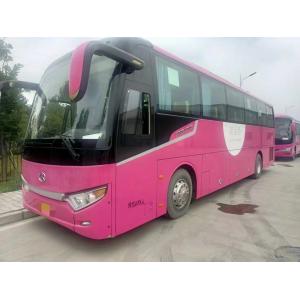 Tourism Bus Used Kinglong XMQ6112 Air Bag Suspension 49seats Hybrid Electric Vehicle