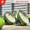 China Wet Mixing Disc Granulator for Organic Fertilizer 1-5T/H Capacity wholesale