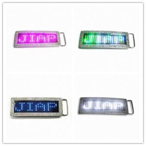 China Programmable LED Belt Buckle for Sale supplier