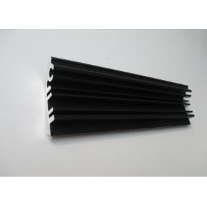 China Black Mill Finished Aluminium Extrusion Profiles For HP Lazer Printer supplier
