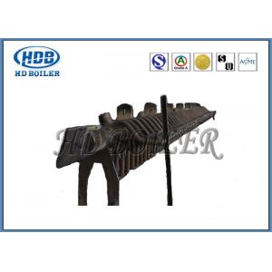China Customized Color Steel Boiler Parts Boiler Manifold Headers / Steam Distribution Header Seamless Tubes supplier