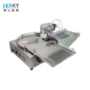 China Compact 111*61*51cm Desktop Vial Filling Machine with One-Button Control and Lightweight 80 KGS Design wholesale