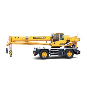 China Heavy Duty Rough Terrain Crane 25 Ton , 4X4 Off Road Crane 14.00R25 Tire Size supplier