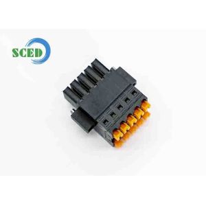 China 2-24 Contacts Din Rail Terminal Block Fabriqué en bronze phosphoreux durable pour une performance durable supplier