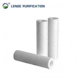 24.8cm Length MS Series Melt Blown PP Filter Cartridge For Liquid Filtration