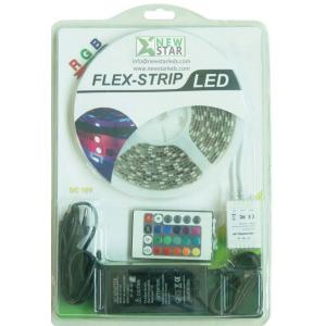 China Led Strip with 24key Remote and power supply, RGB Blister Led Strip, DC12V LED Strip Kit supplier