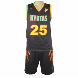 Fashion Youth Basketball Jerseys , Sublimated Reversible Basketball Uniforms