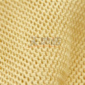 100% Filament Para Aramid Mesh Cloth Raw Yellow For Reinforced Skeleton