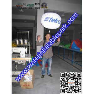 Commercial Backpack Balloons inflatable Advertising , Inflatable Backpack Balloon With LED