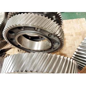 AISI 4140 Forging Steel Helical Transmission Gears 9 Module For Industrial Gearbox