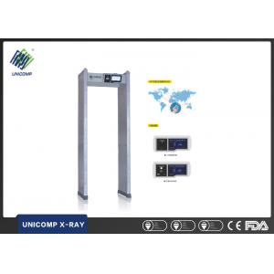 33 Zones WalkThrough Metal Detector UNX330 For Mall Exhibition Hall Security