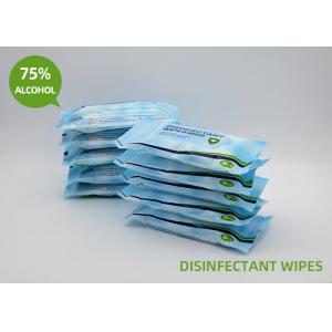 Convenient FDA Portable Alcohol Wipes Kill 99.9% Germs 10 Pack