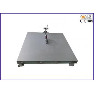 China IEC60335-1 Flat Aluminum Plate For Household Appliances / Lamps Stability Test supplier