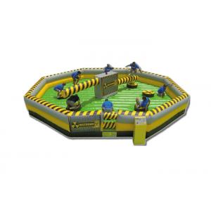 China Customized Child Inflatable Sports Games / Outdoor Wipeout Toys supplier