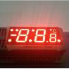 SGS Red 7 Segment Led Display For Digital Temperature Controller , Common