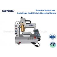China Industrial Vacuum Sealer Machine Automatic Desktop Type Glue Dispensing Machine HS-D331 on sale