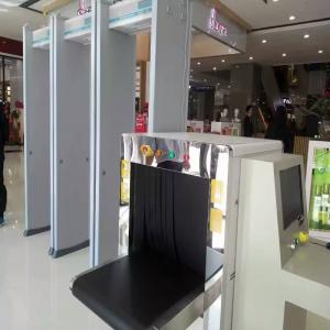 China Touch Screen Portable Walk Through Metal Detector Security Equipment For School , Airport supplier
