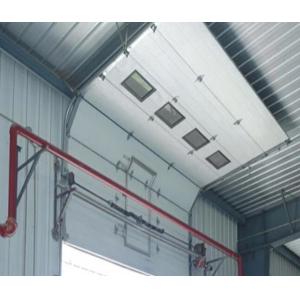 China Custom Insulated Sectional Doors Aluminum Alloy  Garage / Shop Position Wholesale Exterior Factory Manufacturing supplier