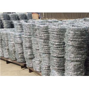 China Security 25kgs Per Roll Fence Circular Barbed Wire supplier