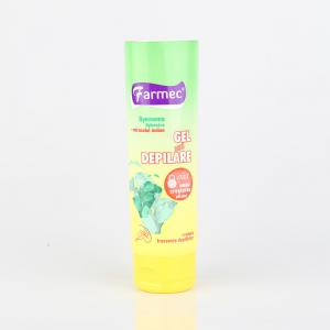 China Plastic Open Ended Cosmetic Hand Cream Lotion Squeeze Tube 100ml With Screw Top Lid supplier