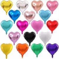 China Wholesal 18 inch heart shape party decoration balloon foil balloons for wedding on sale