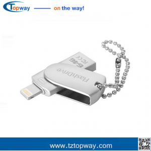 Rotate 3 in 1 32GB Metal OTG USB Flash Drive memory stock extra storage