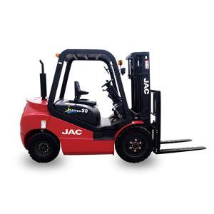 1 Ton Gasoline Forklift Truck , Gas Powered Forklift High Performance Low Noise
