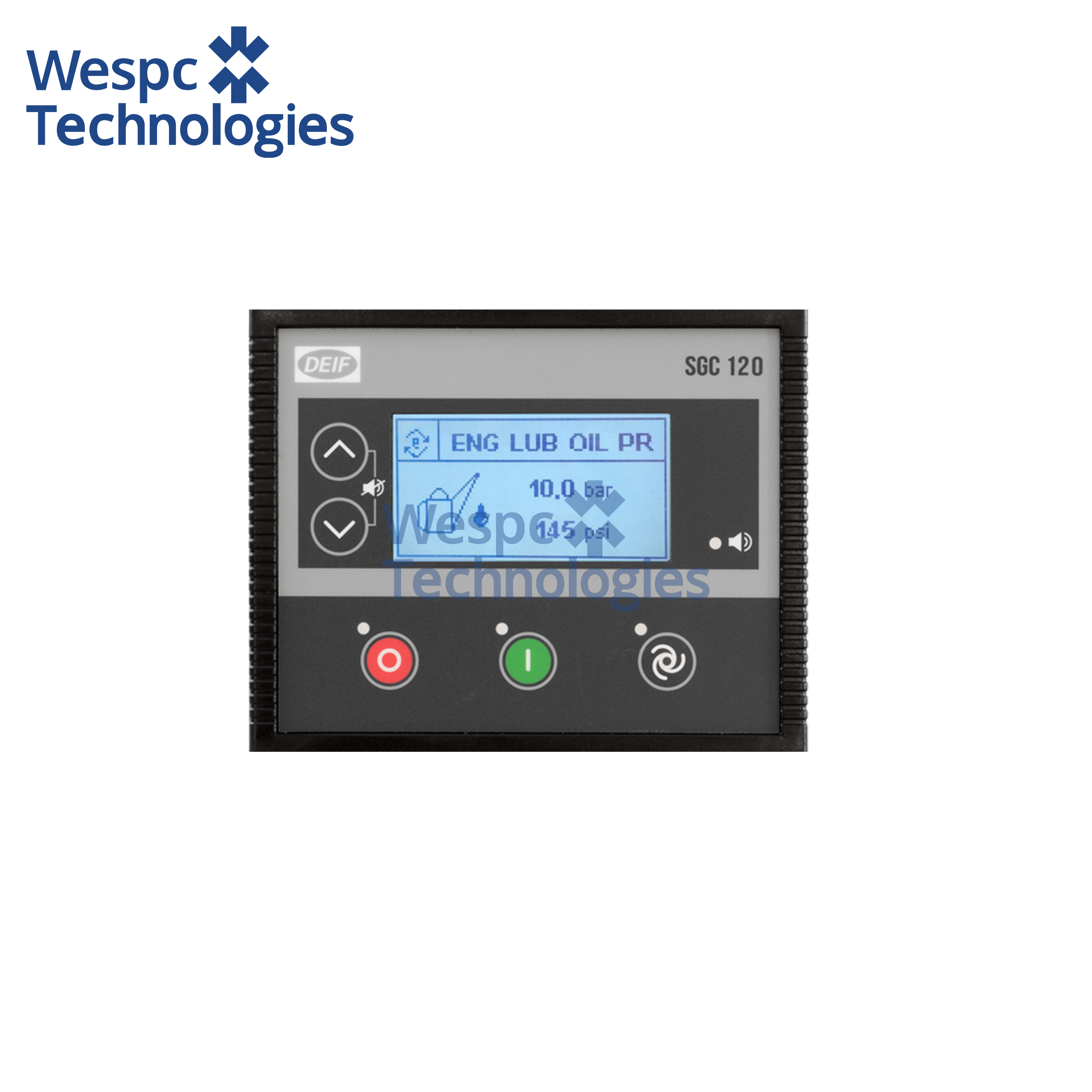 China WESPC Original SGC120 Genset Controller AMF Remote Monitoring CAN Modbus LCD wholesale