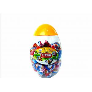 China Happy Egg Jelly bean with funny toy / Novelty egg shape candy packed in supplier