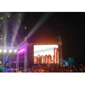 P3.91 Indoor Outdoor Rental Led Display  Brightness 4500 Nits For Stage Performance
